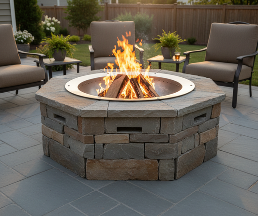 Alluvial - Bluestone Firepit Kit