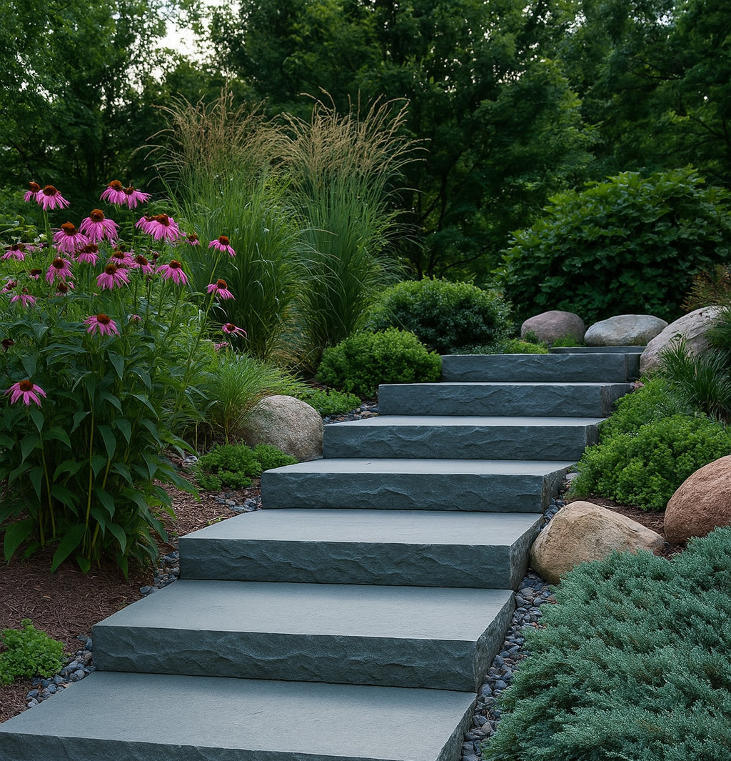 Bluestone Step Risers Bluestone Steps – Alluvial